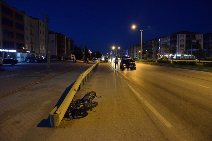 Konya'da otomobille çarpışan motosikletin sürücüsü öldü