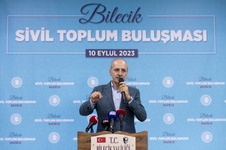 TBMM Başkanı Kurtulmuş, Bilecik Sivil Toplum Buluşması Programı'nda konuştu: