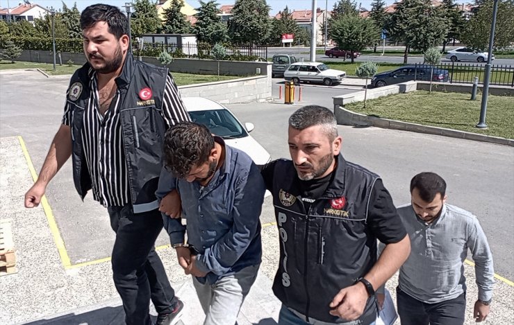 Karaman'da düzenlenen uyuşturucu operasyonunda 2 şüpheli tutuklandı