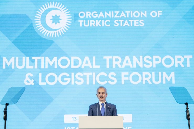 Bakan Uraloğlu, Türk Devletleri Teşkilatı Çok Modlu Ulaştırma ve Lojistik Forumu'nda konuştu:
