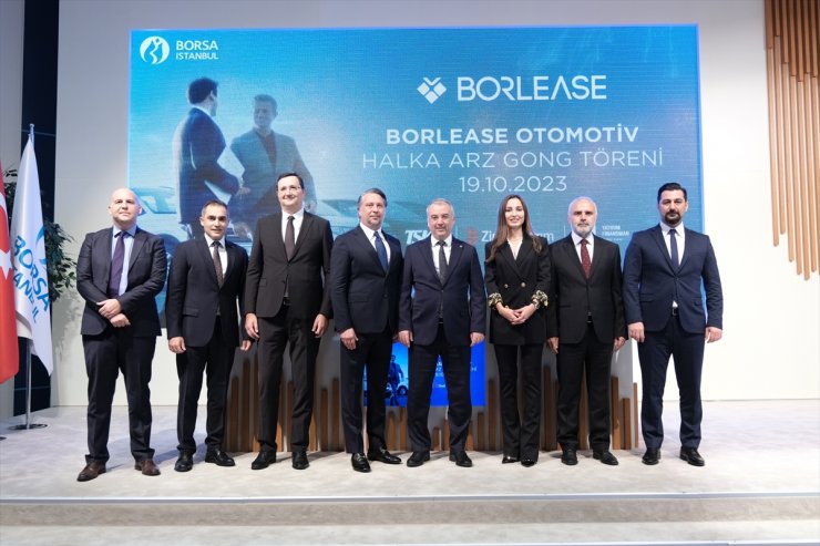 Borsa İstanbul’da gong Borlease Otomotiv için çaldı