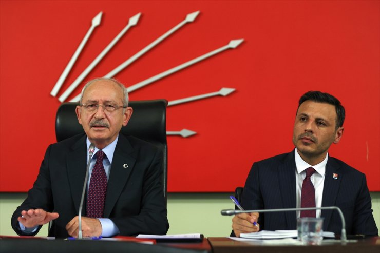 CHP Genel Başkanı Kılıçdaroğlu, CHP İstanbul İl Başkanı Çelik'i kabul etti