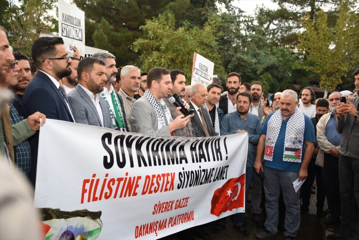 Şanlıurfa'da "Büyük Filistin Yürüyüşü" düzenlendi