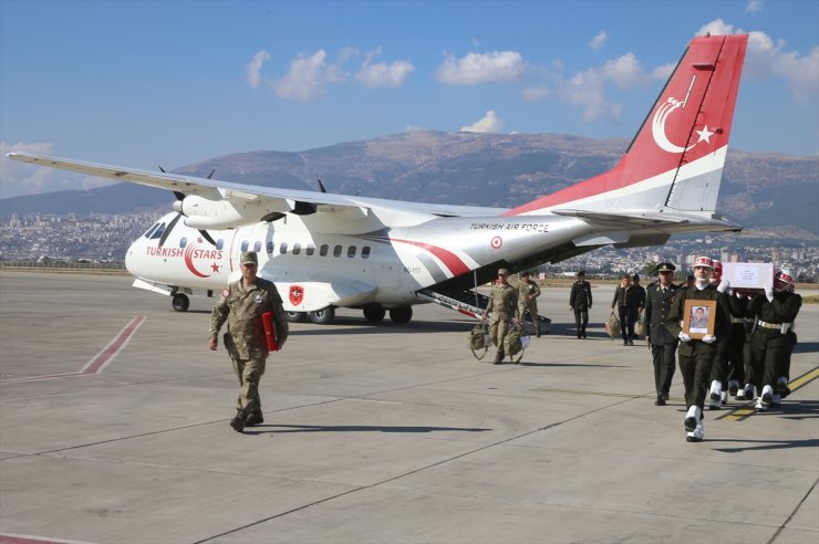 Şehit sözleşmeli onbaşı Alican Güneş, Kahramanmaraş'ta son yolculuğuna uğurlandı