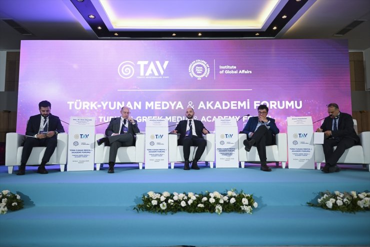 Türk-Yunan Medya ve Akademi Forumu İstanbul'da düzenlendi