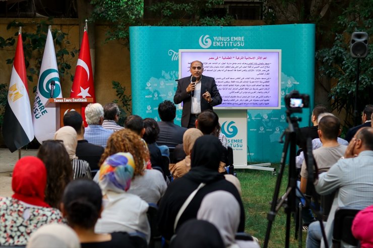 Kahire Yunus Emre Enstitüsünde "Mısır'daki Türk Eserleri Konferansı" düzenlendi