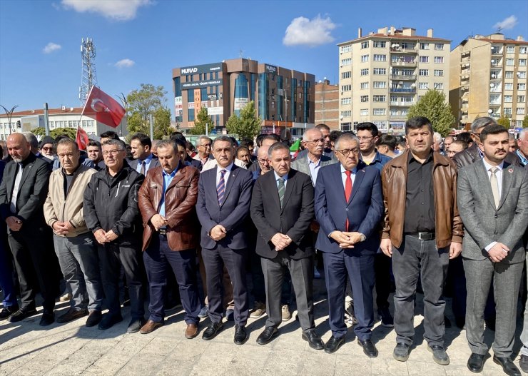 Kırıkkale, Kırşehir ve Yozgat'ta İsrail protesto edildi