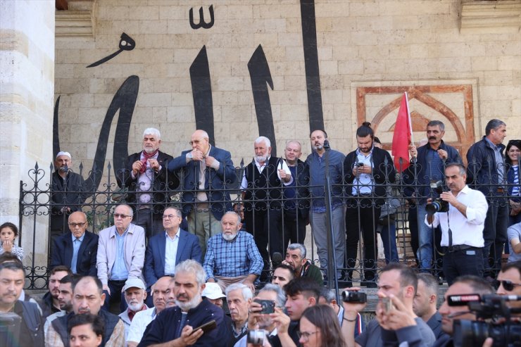 Trakya'da İsrail'in Gazze'ye yönelik saldırıları protesto edildi