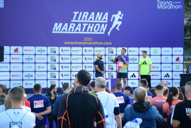 Arnavutluk'ta 7. Tiran Maratonu düzenlendi