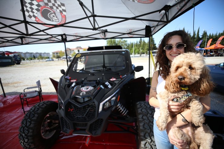 Çanakkale'deki zorlu off-road parkurunun tek kadın pilotu, en iyi derece için yarışıyor