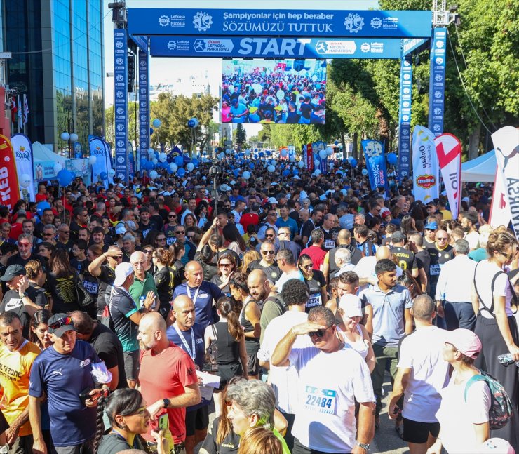 KKTC'de "Lefkoşa Maratonu" koşuldu