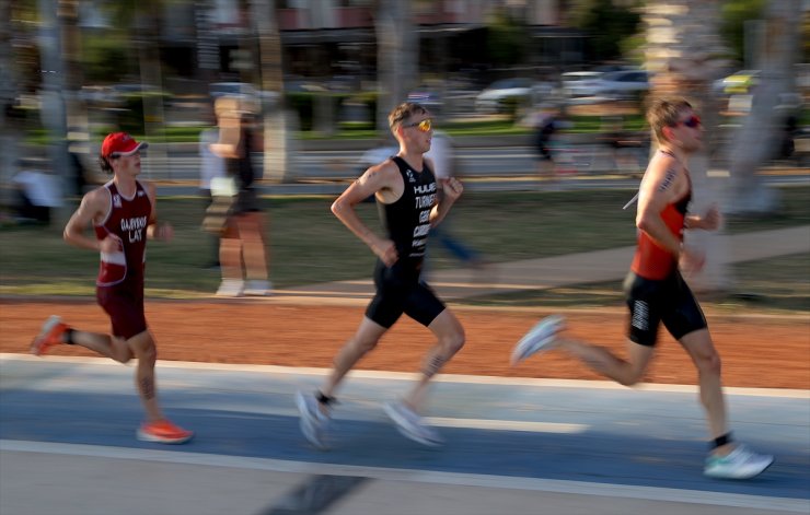 Mersin'de düzenlenen Avrupa Triatlon Kupası sona erdi