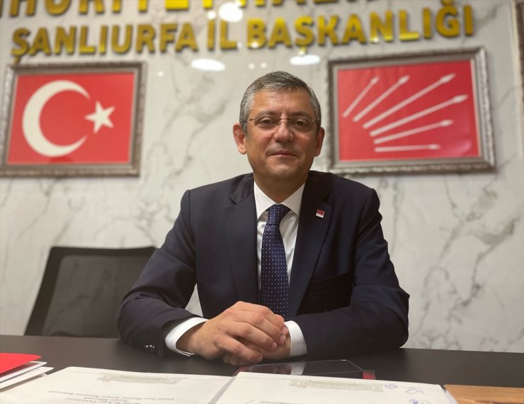 CHP Genel Başkan adayı Özgür Özel, Şanlıurfa'da konuştu: