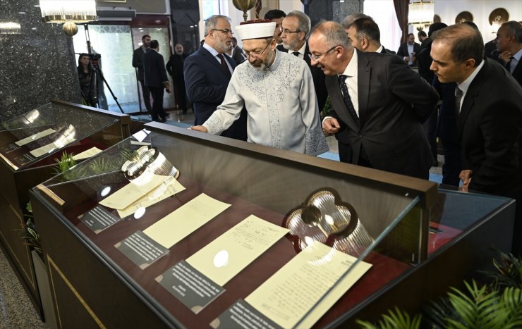 "Belgelerle Diyanet İşleri Başkanlığı Sergisi"nin açılışı yapıldı