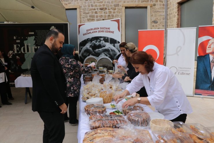 Edirne'de Osmanlı saray mutfağı lezzetlerini tanıtılacak