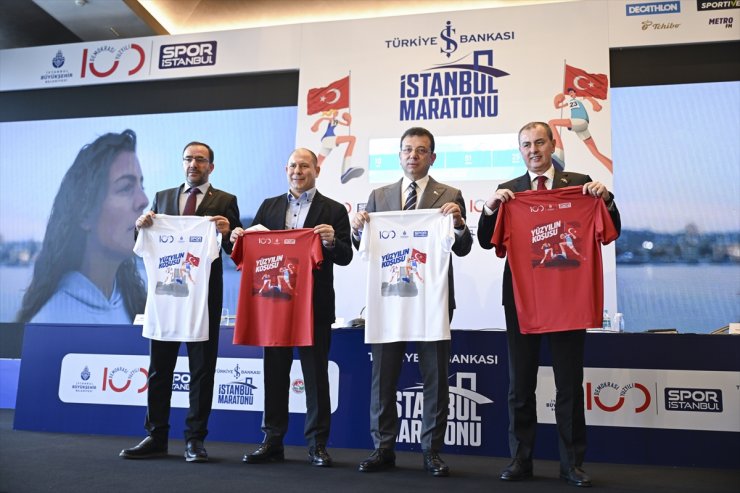 Türkiye İş Bankası 45. İstanbul Maratonu'nun basın toplantısı yapıldı