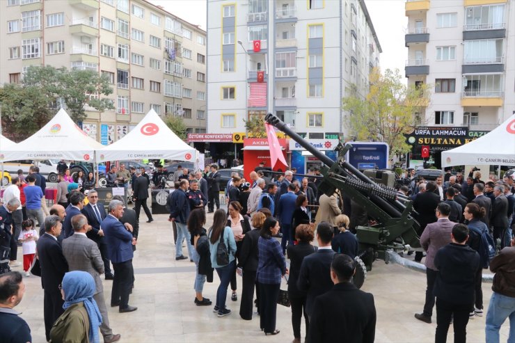 MKE Çankırı Silah Fabrikası'nda üretilen yerli ve milli silahlar tanıtıldı