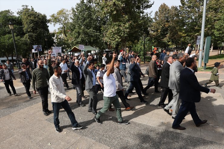 Gaziantep ve Şanlıurfa'da İsrail'in Filistin'deki saldırılarına tepki