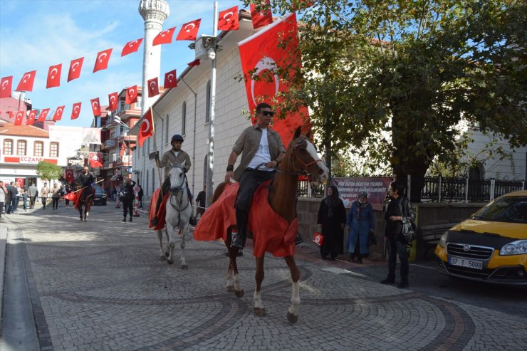 İstiklal Yolu'nun 95 kilometrelik güzergahı at sırtında geçilecek