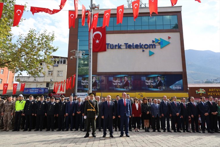 Trabzon ve çevre illerde Cumhuriyet'in 100'üncü yılı kutlanıyor