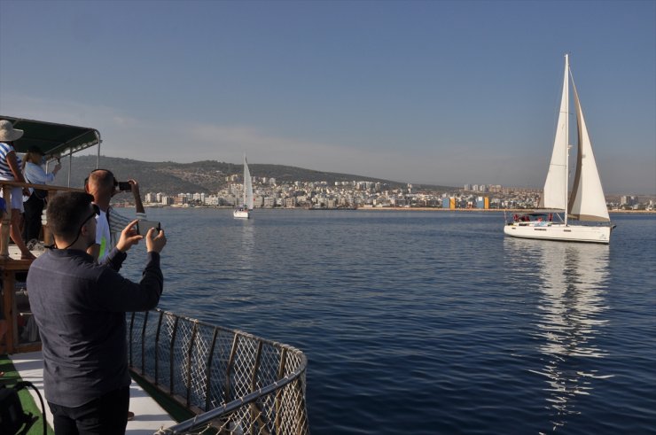 Mersin engellilere yönelik yelken yarışı ve atölye çalışmaları etkinliği düzenlendi