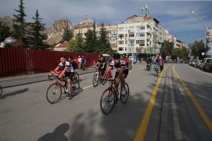 Tokat'ta "100. Yıl Bisiklet Turu" düzenlendi