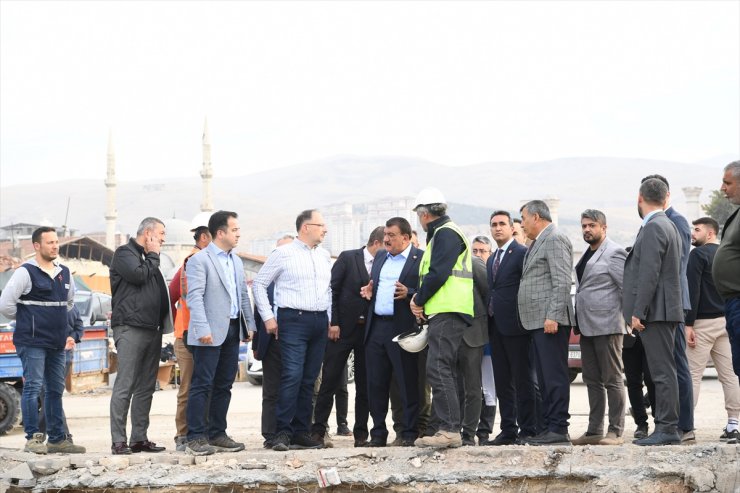 Çevre, Şehircilik ve İklim Değişikliği Bakan Yardımcısı Gürgen, Malatya'da incelemede bulundu