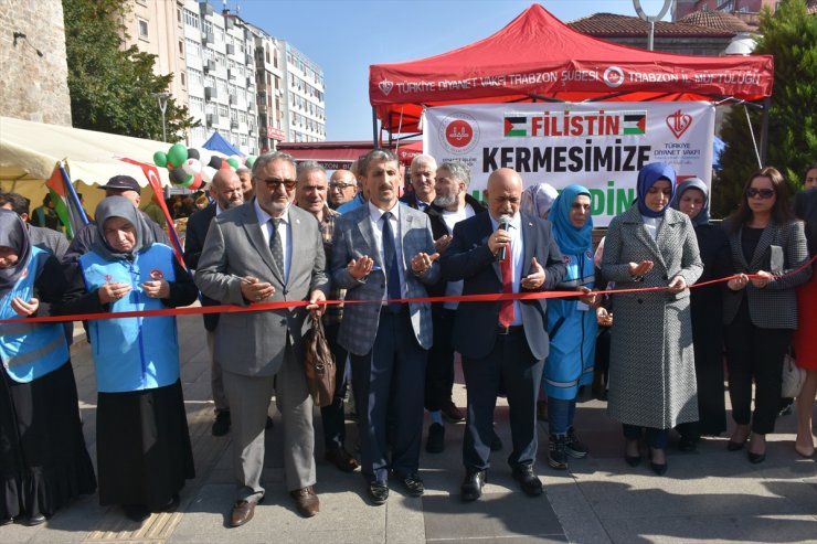 Trabzon'da Filistin'e destek kermesi düzenlendi