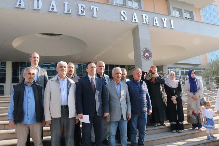 Trakya'da Saadet Partisi teşkilatları İsrail hakkında suç duyurusunda bulundu