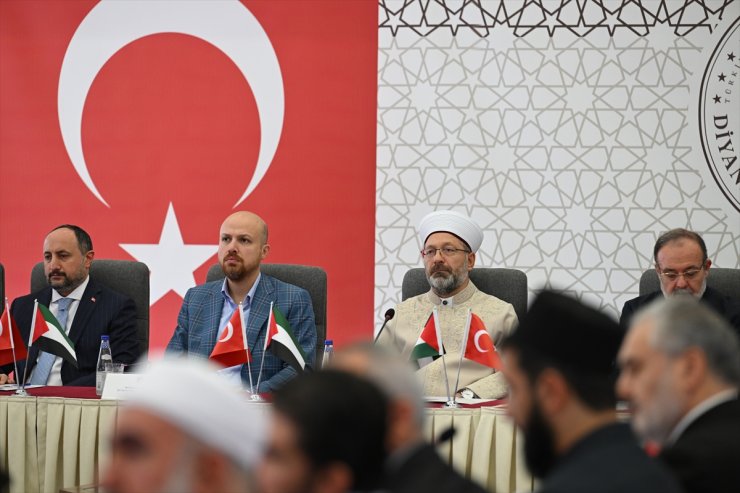 Diyanet İşleri Başkanlığınca "Sivil Toplum Kuruluşları ile Filistin İstişare Toplantısı" yapıldı