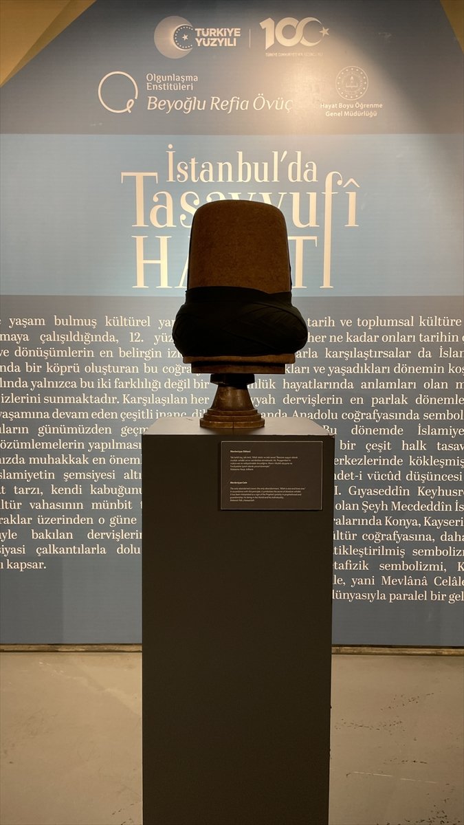 "İstanbul'da Tasavvufi Hayat" sergisi açıldı