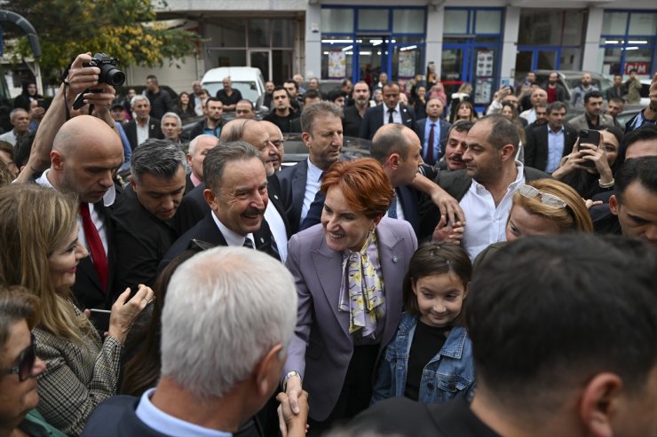 Akşener, partisinin Etimesgut İlçe Başkanlığı yeni hizmet binasının açılışında konuştu: