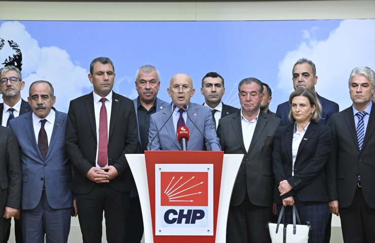 CHP'nin 55 il başkanı Genel Başkan Kılıçdaroğlu'na desteğini açıkladı