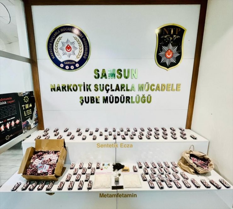 Samsun'da uyuşturucu operasyonunda 3 zanlı yakalandı