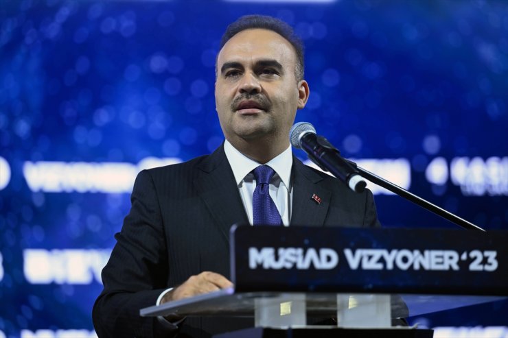 Sanayi ve Teknoloji Bakanı Kacır, MÜSİAD Vizyoner'23 Zirvesi'nde konuştu:
