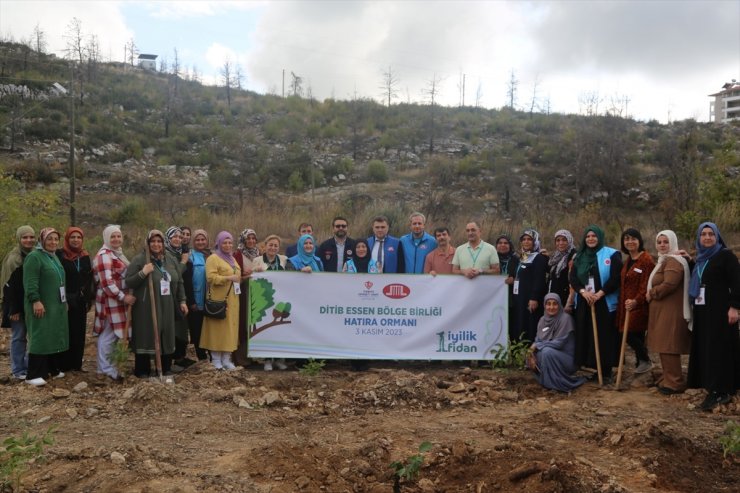 Türkiye Diyanet Vakfı, yıl sonuna kadar 800 bin fidanı toprakla buluşturacak