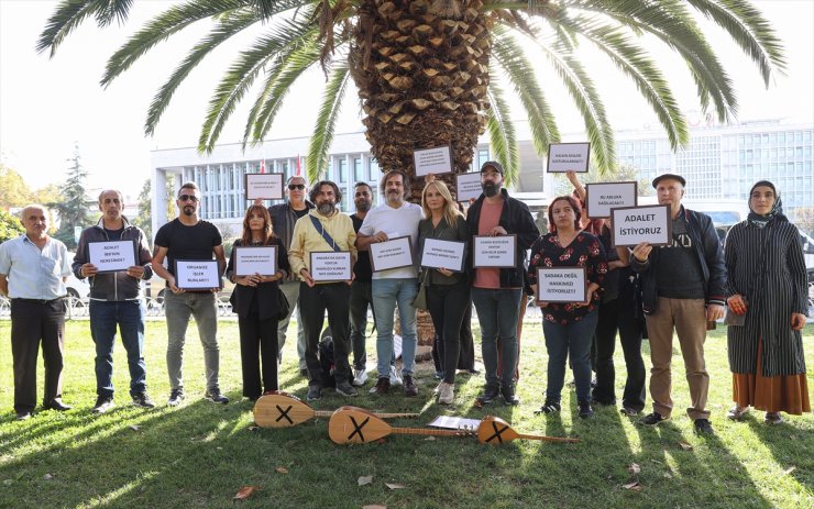 İBB etkinliklerinde sürekli aynı sanatçılara yer verilmesi protesto edildi