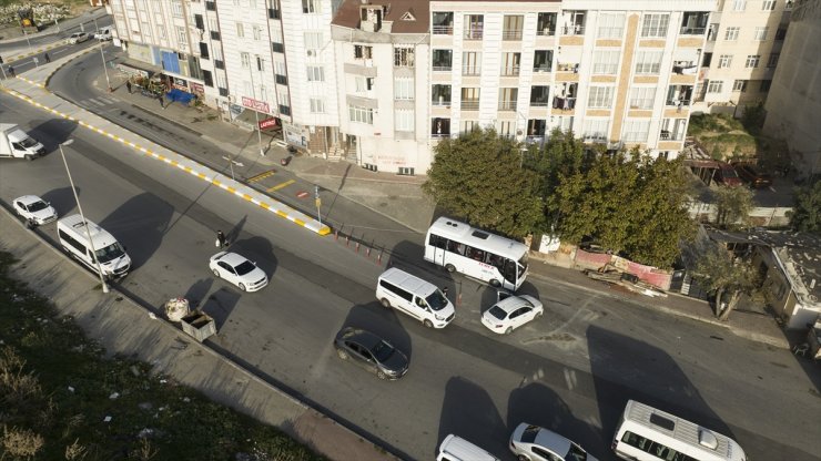 Esenyurt'ta lastikçinin önüne kurulan kapan sürücülerin tepkisine neden oldu