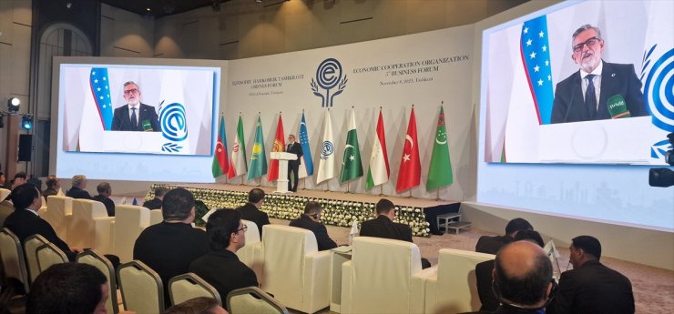 Özbekistan’da "Ekonomik İşbirliği Teşkilatı 5. İş Forumu" yapıldı