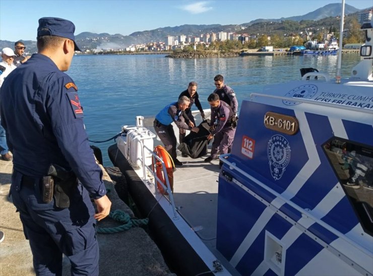 Trabzon'da denizde üniversite öğrencisinin cesedi bulundu