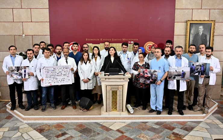 AK Parti'li Durgut'tan Filistin'deki sağlık çalışanlarına destek