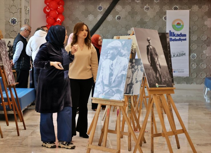 Samsun'da Atatürk, vefatının 85'inci yılında 85 fotoğrafla anıldı