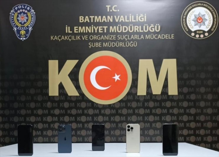 Batman'da kaçakçılık operasyonunda 6 zanlı yakalandı