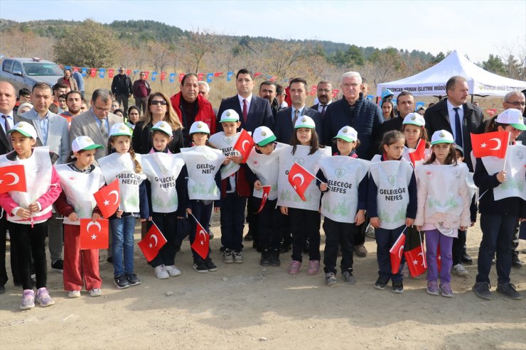 Doğu Anadolu'da fidanlar toprakla buluşturuldu