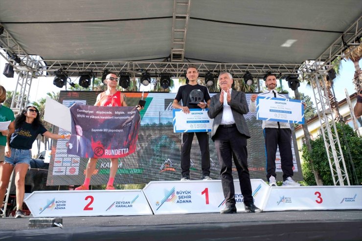 Adana'da Varda Ultra Trail Koşusu yapıldı