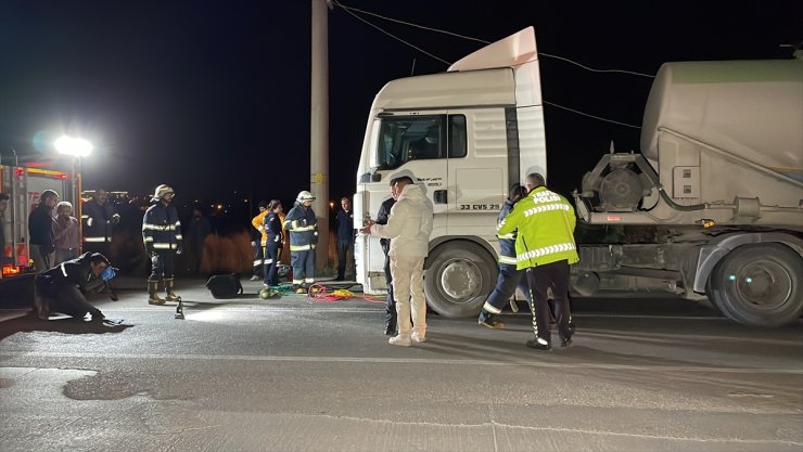 Eskişehir'de çimento tankerinin altında kalarak ölen kişinin kimliği belli oldu