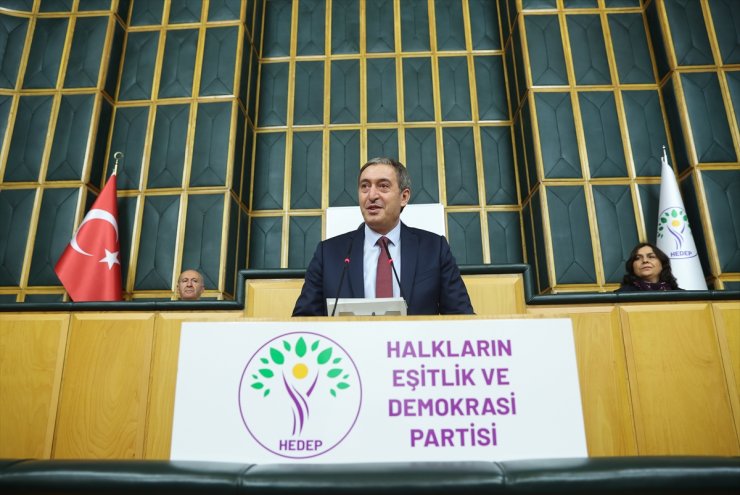 Bakırhan, HEDEP TBMM Grup Toplantısı'nda konuştu: