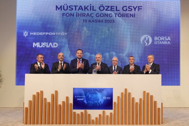 Borsa İstanbul’da gong, "Müstakil Özel Girişim Sermayesi Yatırım Fonu" için çaldı