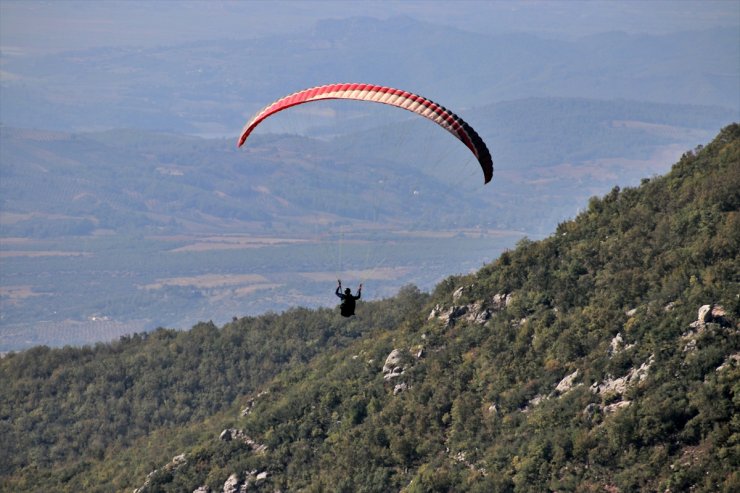 Dumanlı Yaylası, yamaç paraşütçülerinin rotasına girdi