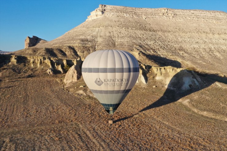 Kapadokya'da kadınlar balon pilotu olmak için eğitim alıyor